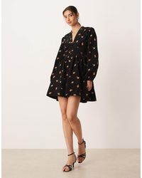 Nobody's Child - – starlight – langärmliges minikleid - Lyst