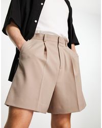 ASOS - Smart Cropped Bermuda Shorts - Lyst