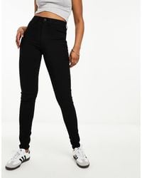 Vila - Stretch Denim Skinny Jeans - Lyst