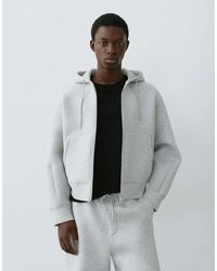 Pull&Bear - Hoodiejack Met Rits - Lyst