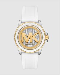 Michael Kors - Everest Three-Hand Silicone Watch - Lyst