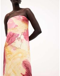 NA-KD - Plisse Maxi Tube Dress - Lyst