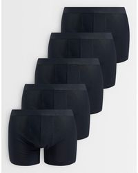 ASOS - 5 Pack Trunks - Lyst