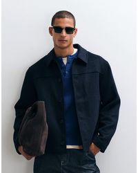 ASOS - Wool Look Jacket - Lyst