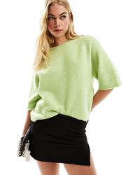 & Other Stories - Alpaca Short Sleeve Knitted Jumper - Lyst