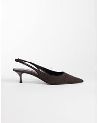 Mango - Slingback-pumps mit niedrigem absatz - Lyst
