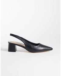 SEQWL - Sorrento Sling Back Low Block Heeled Sandals - Lyst