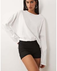ASOS - Sheer Mesh Mini Shorts - Lyst
