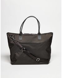 ARKET - Unisex Leather 36-hr Overnight Tote Bag With Strap - Lyst