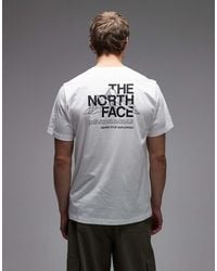 The North Face - Mountain Sketch Backprint T-Shirt - Lyst