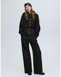 Pull&Bear - Relaxed Fit Wide-leg Jeans - Lyst