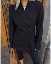 NA-KD - Blazer With Fitted Waist - Lyst