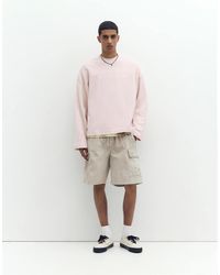 Pull&Bear - – cargo-bermudashorts aus ripstop - Lyst