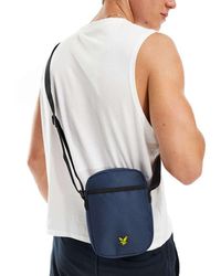 Lyle & Scott - Logo Print Zip-Top Crossbody Bag - Lyst