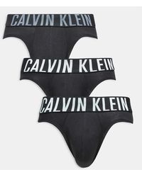 Calvin Klein - – intense power – 3er-pack hüftslips aus baumwolle - Lyst