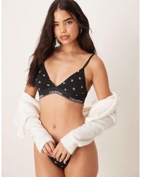 Calvin Klein - – modern cotton – leicht gefüttertes triangel-bralette - Lyst