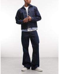 Cheap Monday - Vaqueros Azul Añil Rígidos De Corte Bootcut Con Acabado Enjuagado Boo Bootleg De - Lyst