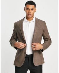 ASOS - Wedding Skinny Wool Mix Suit Jacket - Lyst