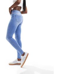 ONLY - Push Up Skinny Jeans - Lyst