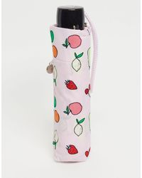 Fulton Fruit Print Umbrella - Multicolour