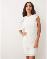 Vero Moda - Sleeveless Ruched Detail Jersey Maxi Dress - Lyst