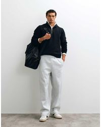 ASOS - Wide Leg Sweatpants With Twisted Seams - Lyst