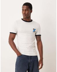 ASOS - Muscle Fit Ringer T-Shirt With City Chest Graphic - Lyst
