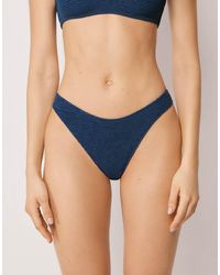 Calzedonia - Brazilian Bikini Bottoms Crinkle Waves - Lyst