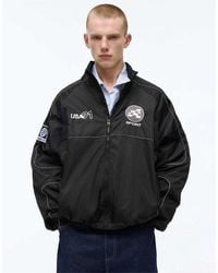 Pull&Bear - Stwd Contrast Seam Jacket - Lyst
