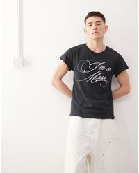 Cheap Monday - X Landon Barker Boxy Fit T-shirt With Back Print - Lyst