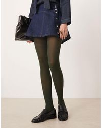 ASOS - Collants 40 deniers - foncé - Lyst