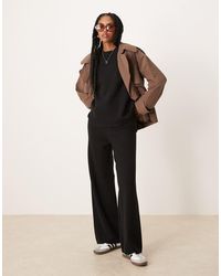 ASOS - Knitted Structured Trouser Co-ord - Lyst