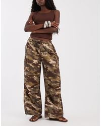 ASOS - Cargo Trouser With Tie And Pocket Detail - Lyst