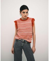 ASOS - – strickpullunder aus tweed - Lyst