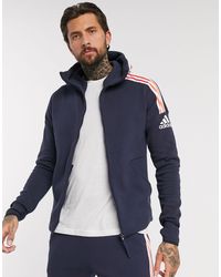 felpa adidas zne uomo bianca