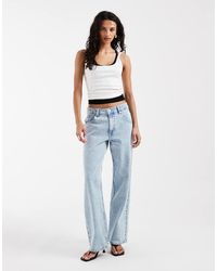 ASOS - Low Rise baggy Jeans - Lyst