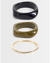 ASOS - 3 Pack Of Bangles - Lyst