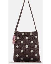 Pull&Bear - Embellished Polka Dot Shoulder Bag - Lyst