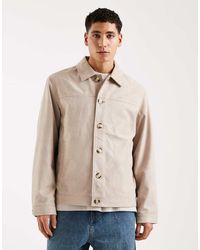 Jack & Jones - Faux Suede Jacket - Lyst