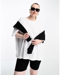 ASOS - Curve - t-shirt oversize - Lyst