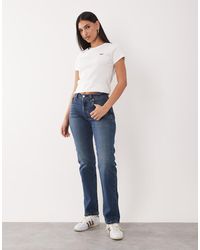 Levi's - 501 Hourglass High Rise Straight Leg Jeans - Lyst