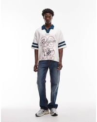 TRUE RELIGION - Billy Super T Stitch Flap Pocket Jeans - Lyst