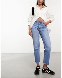 Lee Jeans - Carol Straight Fit High Waist Jeans - Lyst