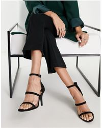 Sandales à talons New Look pour femme | Réductions en ligne jusqu'à 65 % |  Lyst