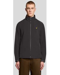 Lyle & Scott - Mid Jackets Mesh Back Softshell Funnel Neck Jacket - Lyst
