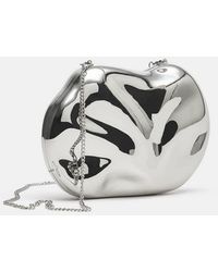 Pull&Bear - Metallic Box Bag - Lyst
