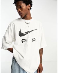 Nike - Air - Oversized T-shirt Met Logo - Lyst