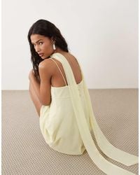 ASOS - Cami Mini Dress With Scarf - Lyst