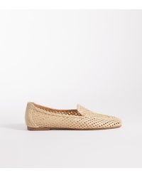 ASOS - Wide Fit Maestro Raffia Detail Loafers - Lyst