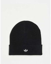 adidas Originals - Beanie With Trefoil - Lyst